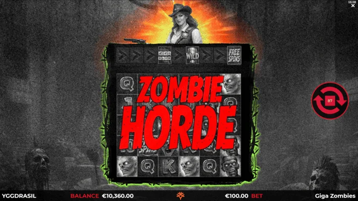 Giga Zombies - zombihorda a tárcsákon
